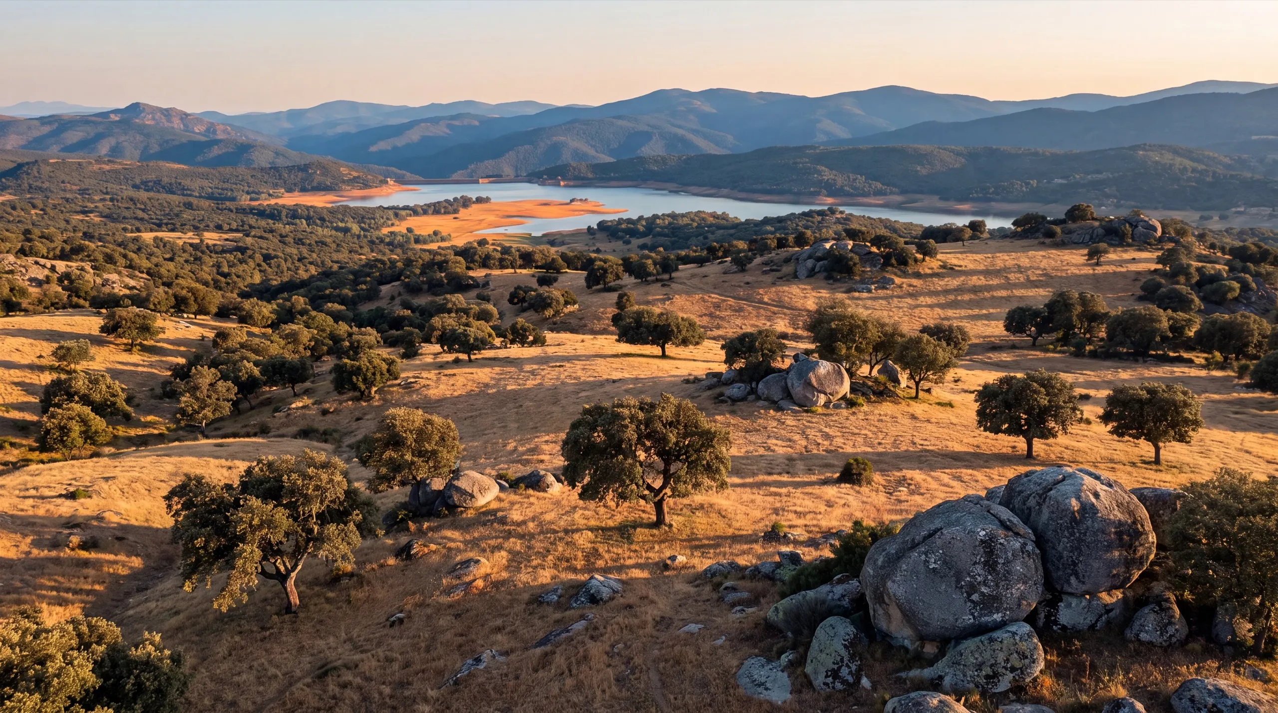 Panorámica del territorio de la Sierra Norte de Madrid